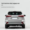 Highlander/Crown Kluger Roof Rack - Aluminum Alloy Luggage Rack in Black & Silver (2022 Model)