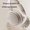 ANC Noise-Cancelling Bluetooth Headset with Ultra-long Battery & Full Coverage Ear Cushions