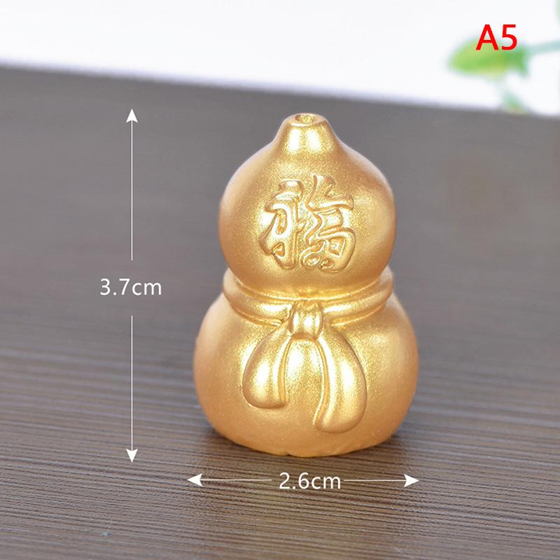 Feng Shui Glücksbringer Fa Cai Geldbaum Goldbarren Tasche Glücksbringer Frühlingsfest Maskottchen Desktop Ornament Auto Wohnkultur Handwerk