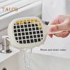 Hand-held Drain Basket Kitchen Washing Strainer with Handle Reusable Compact Size Fruit Vegetable Draining Sieve
