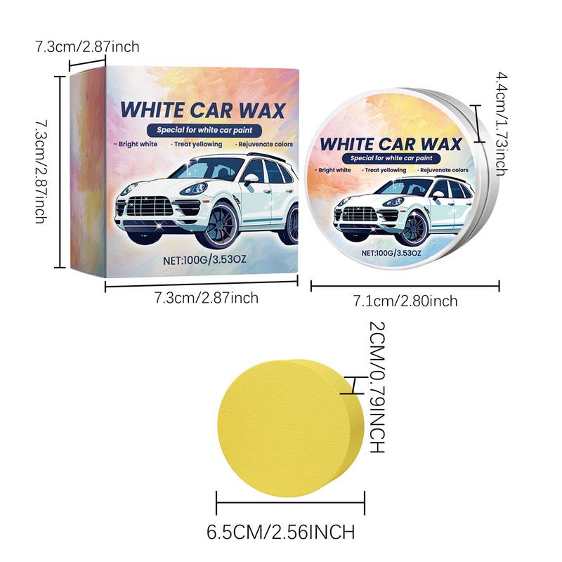 Auto Kratzerentferner Politur & Wachs Effektives Wasserdichtes Autowachs Polier- & Wachs-Sets Autopolitur Lang anhaltender Glanz & Schutz