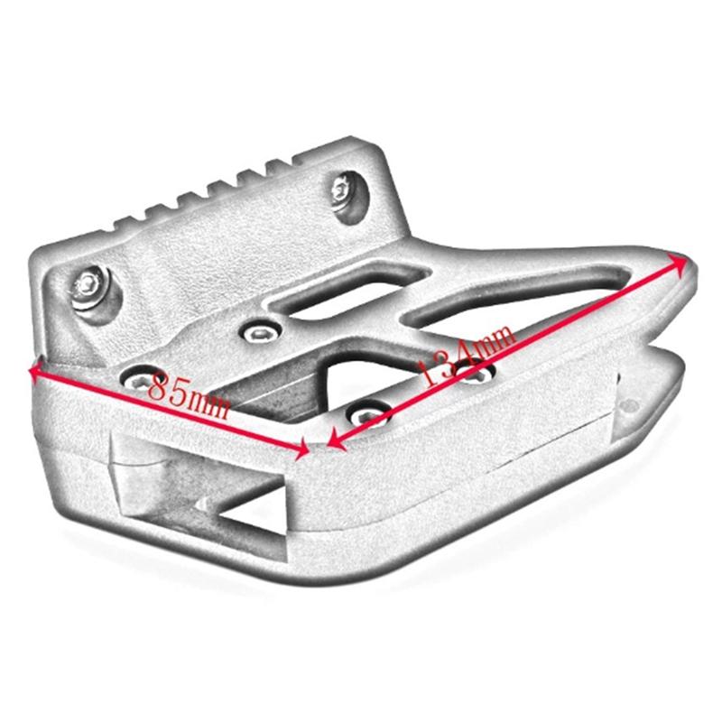 Для Tenere 700 Направляющая цепи Ролик Стабилизатор Крышка Защитная пластина Модификация Подходящий Аксессуар Защита цепи мотоцикла чёрный