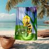 Ultra-Soft Beach Towel with maya the bee Theme,Ideal for Pool - Camping, Diving - Perfect Travel Essential, Vibrant Beach Towel.