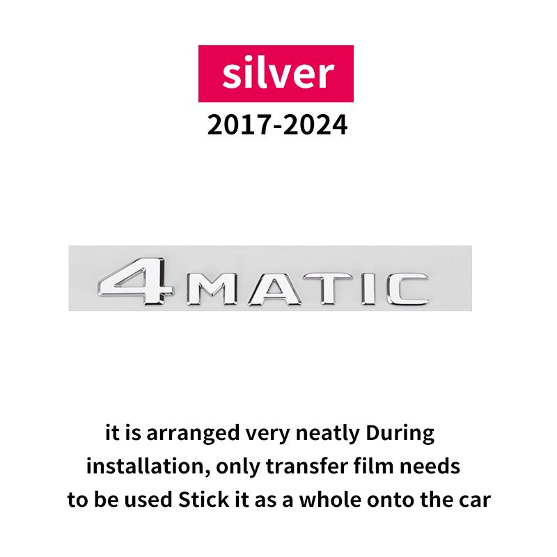 Suitable for GLB CLASS X247 GLB35 GLB200d GLB250 AMG 4MATIC Tail Glossy Black Silver