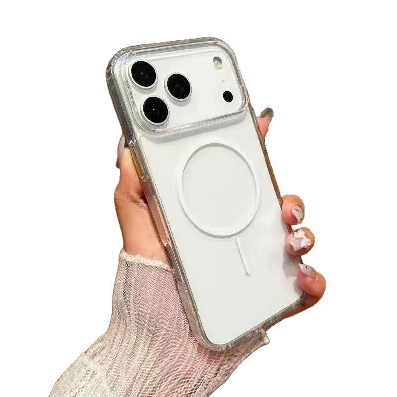 Acrylic Magnetic Phone Case for iPhone 13/14 Pro/17/17 Pro Max
