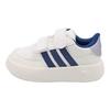 adidas Breaknet 2.0 Confortável Versátil Antiderrapante Durável Tênis de Treino de Cano Baixo Tênis de Bebê Branco Azul JR5867