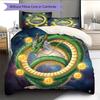 Cartoon Pattern Bedding Quilt Set Quilt Cover Pillowcase Home Decoration Birthday Gift (1 * Duvet Cover + 2 * Pillowcase, Without Core)