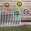 F26C Metal Iron Flower Wall Art Hanging for Indoor Outdoor Home Garden Patio Yard Ornaments Living Room Bedroom Decoration