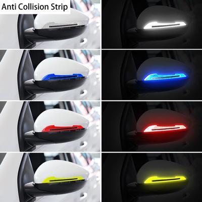 1 paio di strisce anti-collisione per auto universali, forte adesione, adesivo protettivo per evitare automaticamente, mini antigraffio
