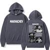 Ma King Islam Makhachev Fan Gifts Felpe con Cappuccio Uomo Donna Estetica della Violenza Gilet Caldo Felpe Casual Pile Felpa Oversize