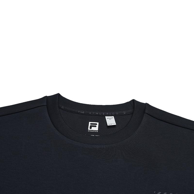 Fila Fitness Simple Fashion Casual Sports Versatile Comfortable Knitted Crewneck Sweatshirt Men Sweatshirt A51M541205FNV