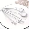 36-Pieces Silverware Mirror Polished Dinnerware 18/0 Stainless Steel Cutlery Set For Home Kitchen Party Hotel Restaurant Wedding Service for 6