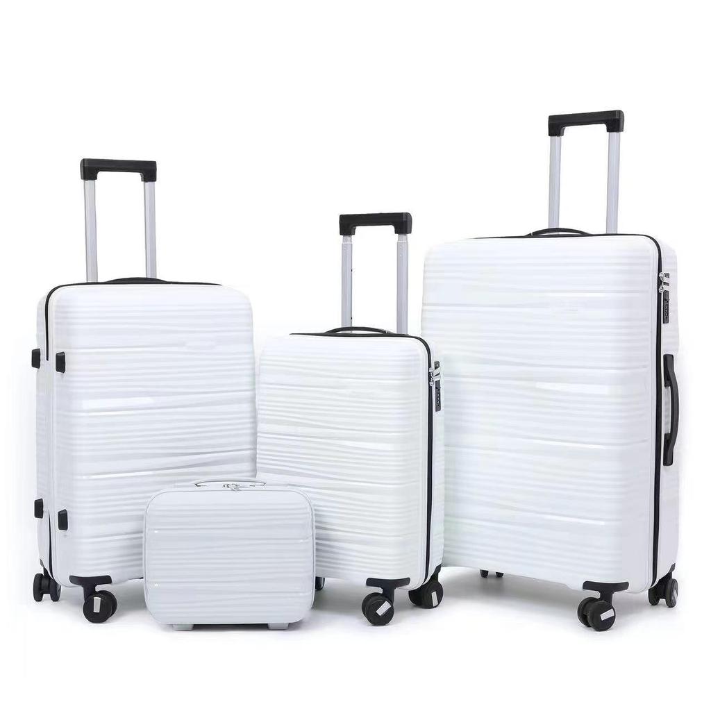 20-inch Unisex Trolley Suitcase with Travel and Cosmetic Bag