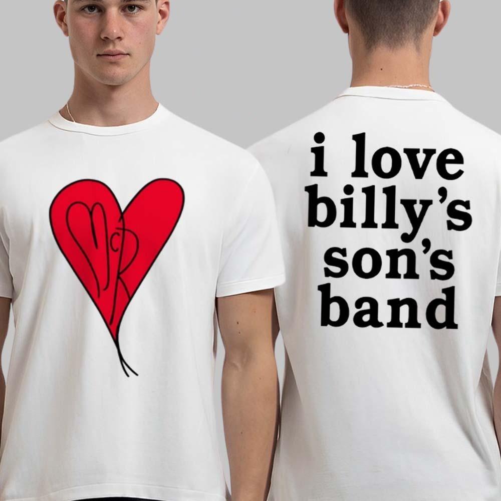 

My Chemical Romance Chicago Merch Tee, I Love Billy’s Son’s Band Two Sided Shirt 3XL