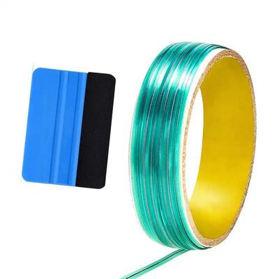5/10/50M Vinyl Wrap Cutting Tape With Scraper Auto Sticker Edge Detail Tape Design Line Automatic Molding Tool For Film Wrap Tape