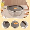 Fridge Storage Box Stainless Steel Airtight Leakproof Food Container Refrigerator Organizer