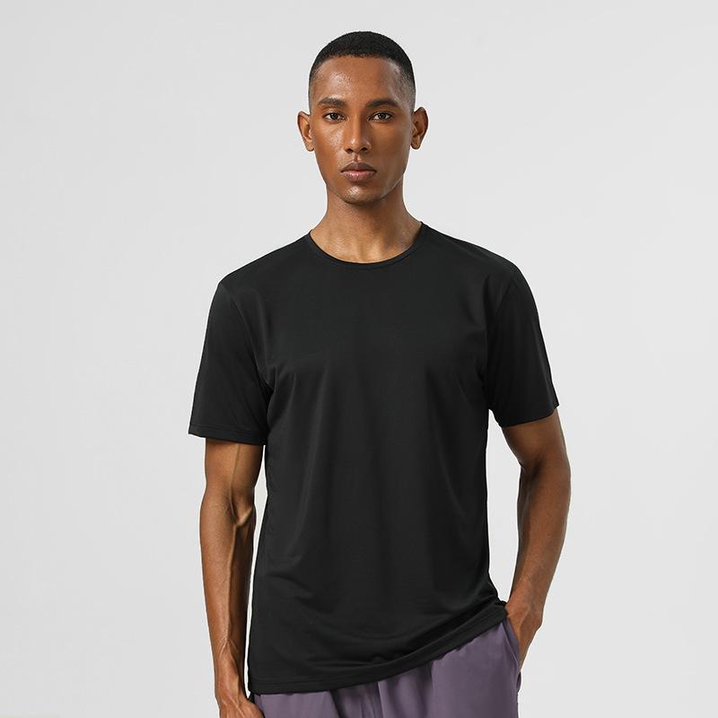 Herrars Reflekterande Snabbtorkande Antibakteriell Utomhussport T-shirt