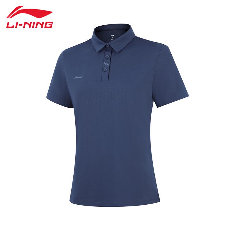 

LI-NING 2026 Women s Breathable Short-Sleeve Polo Shirt S