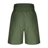 High Waist Elastic Waistband Casual Shorts for Women Loose Fit Cotton Summer Shorts with Pockets Lightweight Design