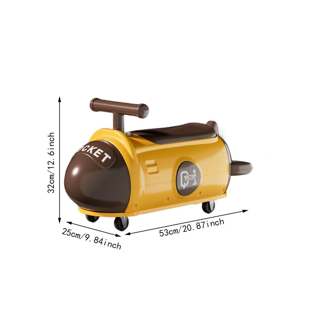 Children Twist Car Silent Boy Girl Develops Motor Skills Universal Outdoor Ride Ons for Kids Car Ride on Toy Children Scooter