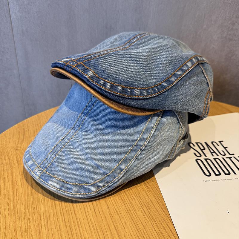 Cap Denim Stylish With Sun Protection For Hip Hop Style Fashion Gift Breathable