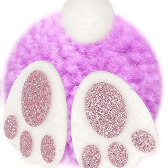 Påskhänge med Hängande Snöre Non-Woven Påskhare Rumpa Öra Hänge Säsongsmässig Högtidsdekoration