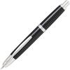 PILOT Mannenhitsu Capless Kasuri Chrome M Kasuri Black Fountain Pen FCN2MRKBM
