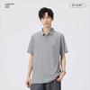 Mark Fairwhale Men's Cool-touch Quick-dry Smiley Print Polo Shirt