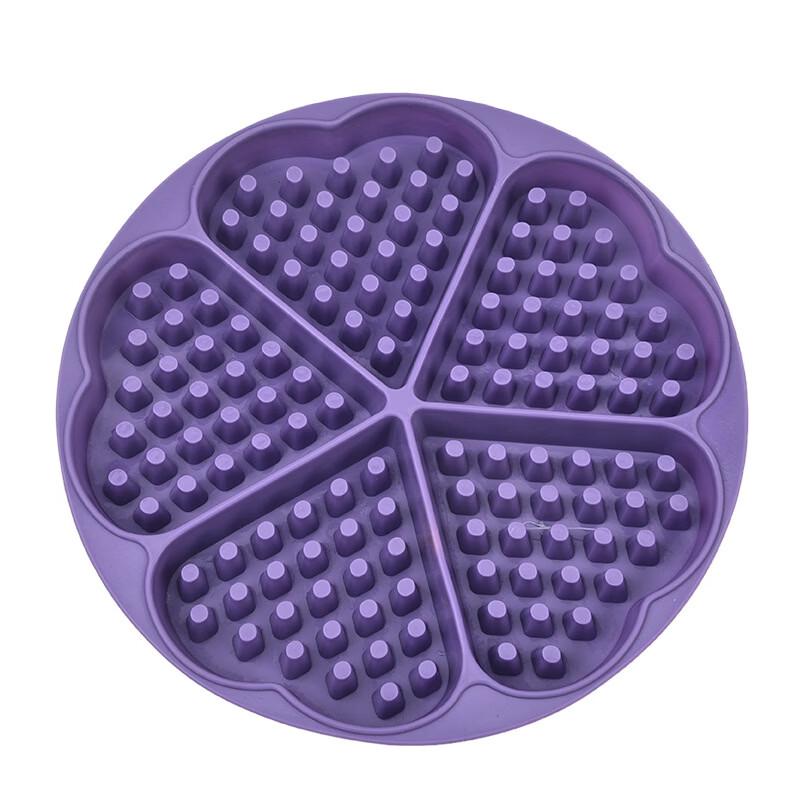 MDNG Heart Silicone Waffle & Muffin Molds (4-Pack)