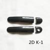 Car Exterior Door Handle Cover Trim for SEAT Ibiza 6J Mk4 6L Mk3 FR Cupra 2004 2005 2010 Plastic Imitation Carbon Fiber