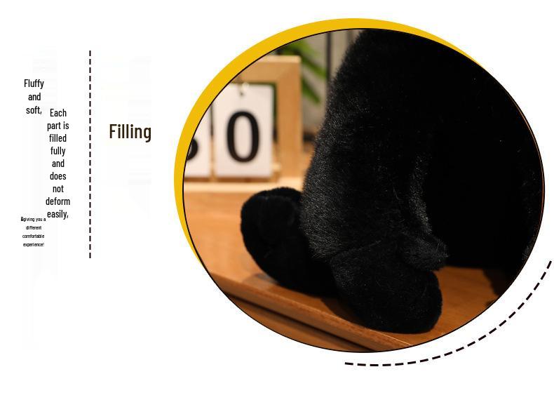 Chimpanzee Plush Toy - Soothing Companion for Children