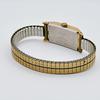 Used vintage CITIZEN PARASHOCK ladies watch bracelet watch gold rectangular 17 jewels 60s