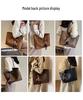 Autumn/Winter 2025 Large Capacity Retro Shoulder Tote Bag for Women