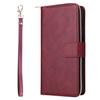 For Samsung Galaxy S25 FE Case Zipper Pocket PU Leather Phone Cover with Hand Strap
