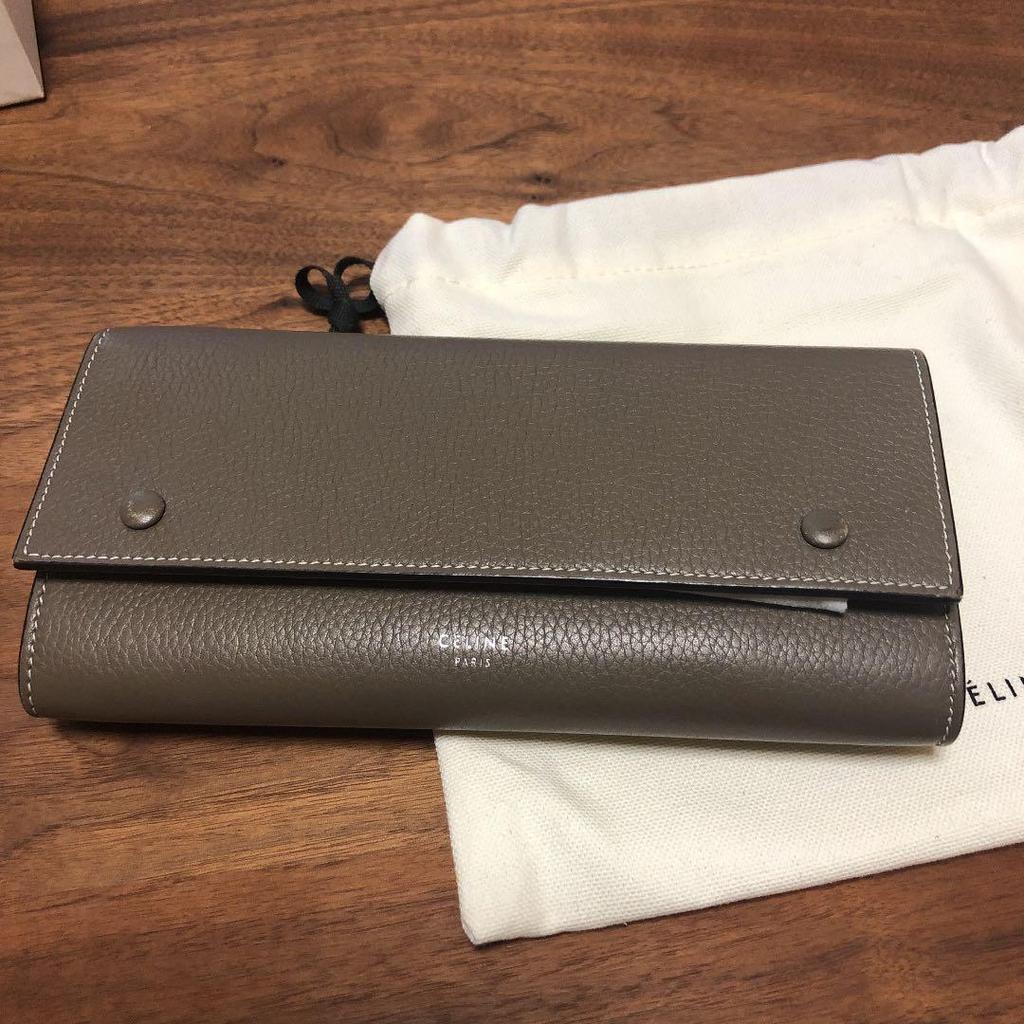 Used CELINE Flap Multifunction Wallet