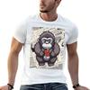 Cute Monkey T-Shirt Anime Tshirt Man T Shirt Graphic Man T Shirts Cotton T-shirt