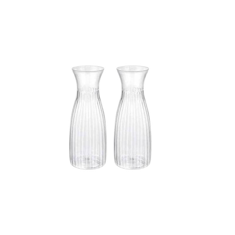 

Plastic Transparent Vase - Ideal for DIY Floral Arrangements, Home Decor, Event Decor, Table Centerpieces, Weddings, and Parties