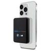 Powerbank induttivo BMW BMPBMS5K22PGVK 15W 5000mAh + cavo nero/black Collezione M MagSafe