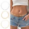 Waist Chain for Women Adjustable Length Waist Belt Oval Metal