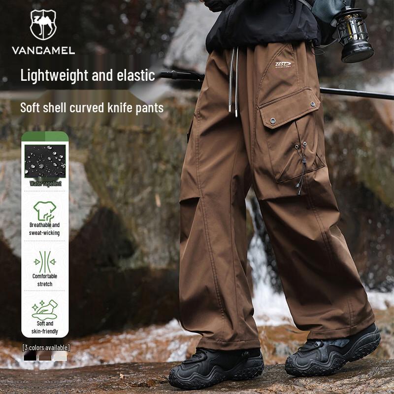 

VANCAMEL Men s Outdoor Cargo Softshell Pants 3XL
