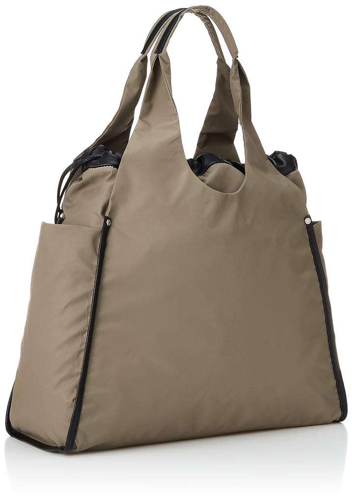 Tote Drawstring X Sheep Beige [Isaac] Bag, Leather, Women's, (26)