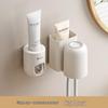 Cmaos Drill-Free Wall-Mounted Toothbrush Holder