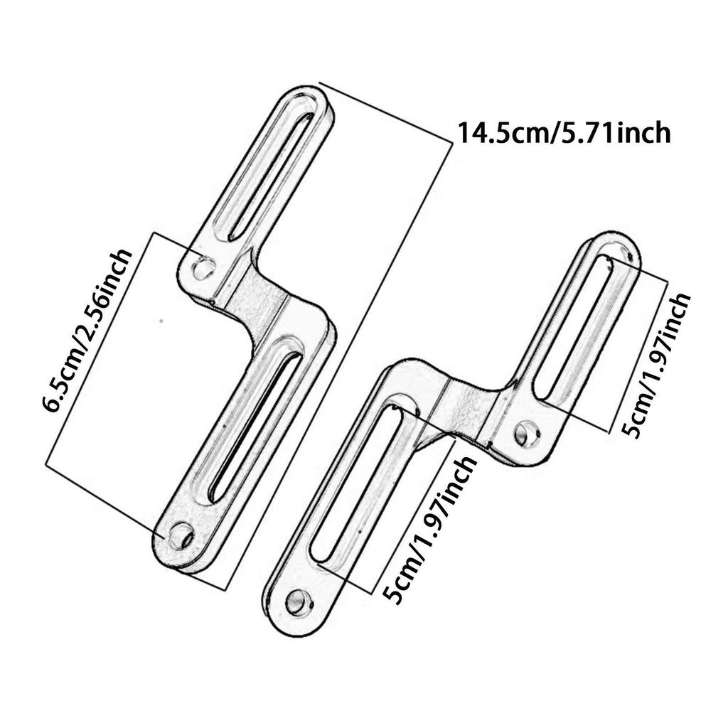 Windscreen Support Holder Replacement Part Motorcycle Part Motorcycle Accessory
