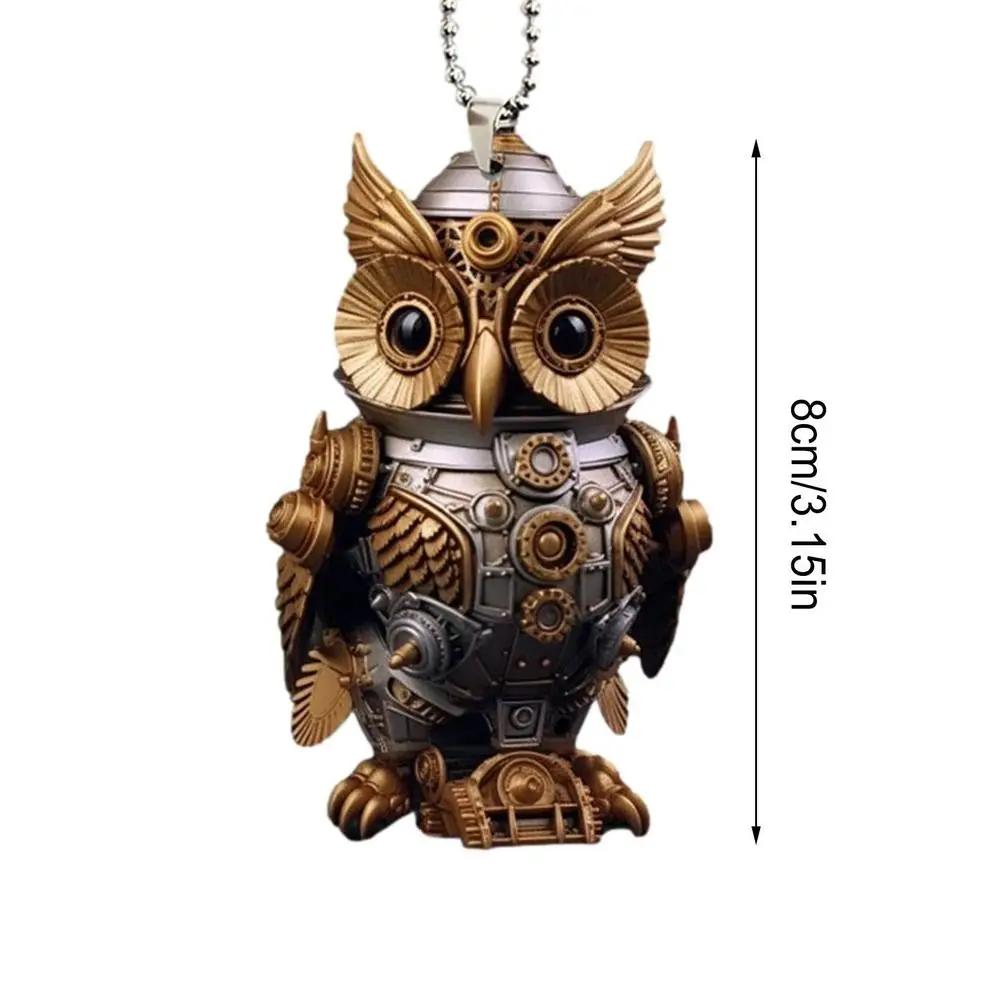 New Steampunk Owl Resin Crafts Set Kitties To Decorate Home Halloween Decorations