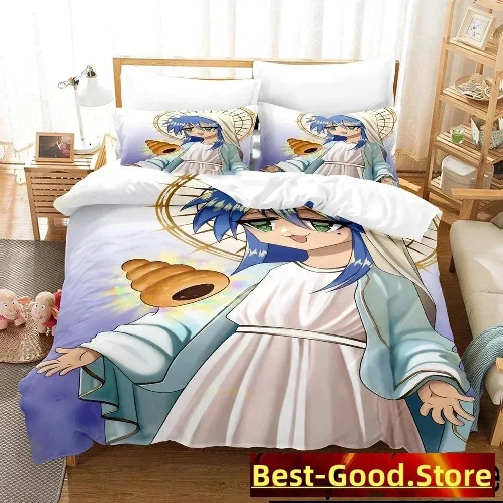 Anime Konata Izumi Lucky Star Bedding Set Printed Bed Set With Pillowcase Bed Duvet Cover Soft Queen King Size Bedclothes Home