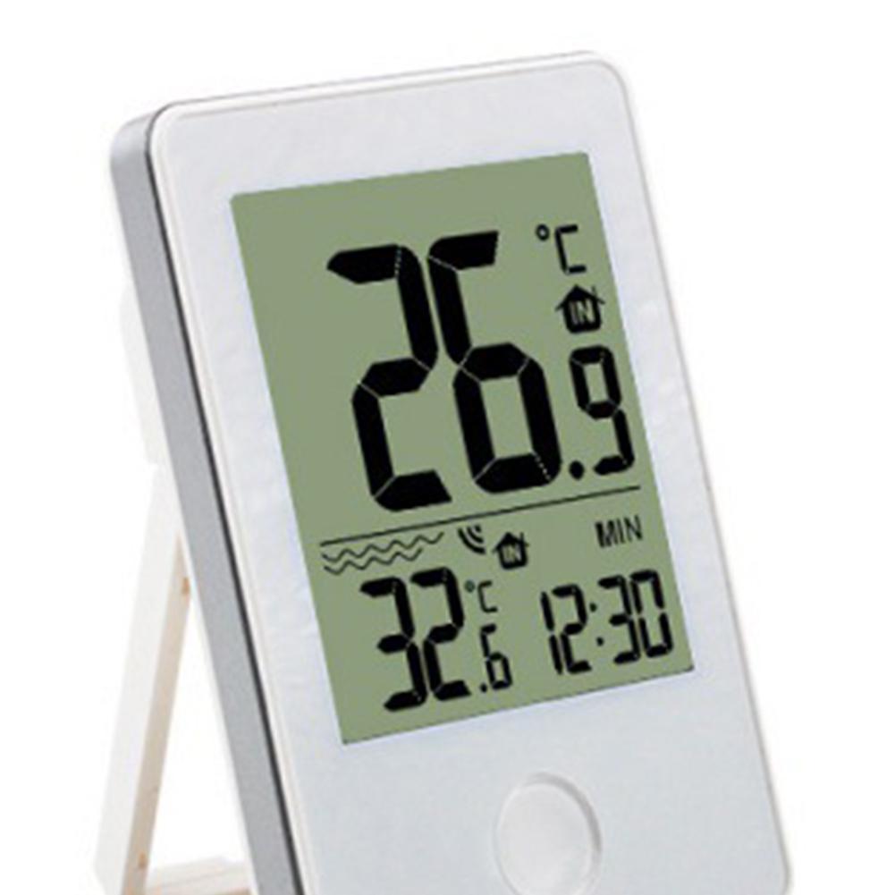 Wireless Water Temperature Thermometer with Outdoor/Indoor Temperature Monitor Water Temp Gauge for Swimming Pool Pond Bathtub
