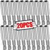20/1Pcs Magnetic Drill Bit Holder Drill Extension Magnetic Screwdriver Holder Impact Driver Bit Set Socket Adapters for Repair