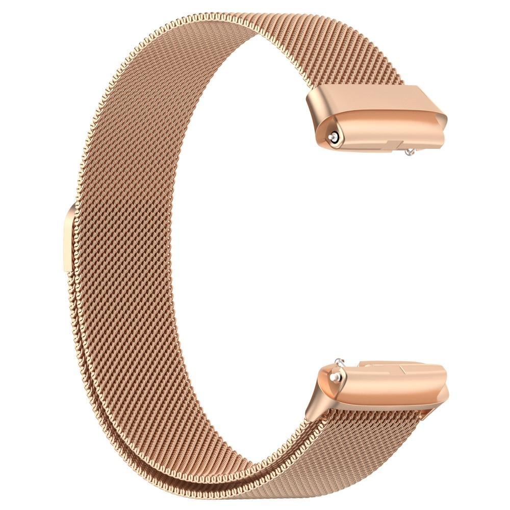 Mailänder Armband für Xiaomi Redmi Watch 3 Active, Rosa Roségold