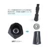 SAMCOS Trekking Pole Cap Set of 6 Rubber Cap Climbing Cane Stock Protection Rubber Cap Terminal Protection Cap Anti-slip Abrasion Resistant