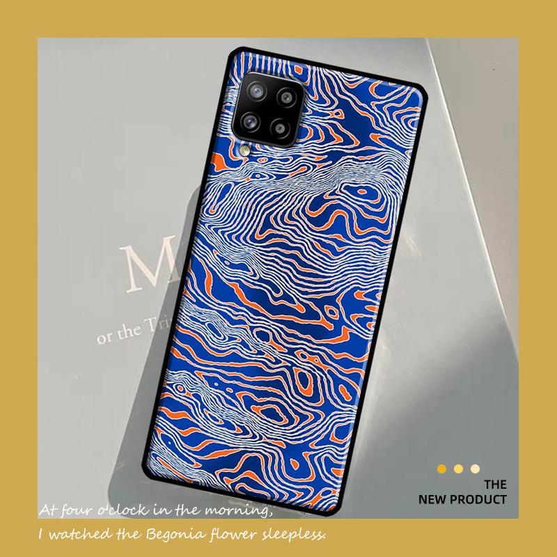 Damaskus-Tarnmuster für Samsung Galaxy A54 A34 A53 A73 A33 A23 A13 A51 A71 A12 A22 A32 A42 A52 A14 Handyhülle